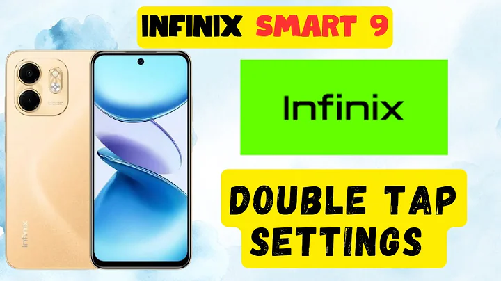 Double tap to screen infinix Smart 9 || How to use double tap || Double tap settings  #infinix