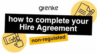 How to Complete a Hire Agreement | Business Leasing Guide | grenke UK