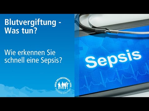 Video: Wie bekommt man Blutvergiftung?