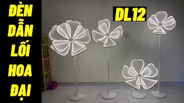 Đèn dẫn lối Hoa Đại trang trí đám cưới DL12 | ABshop.com.vn 1244