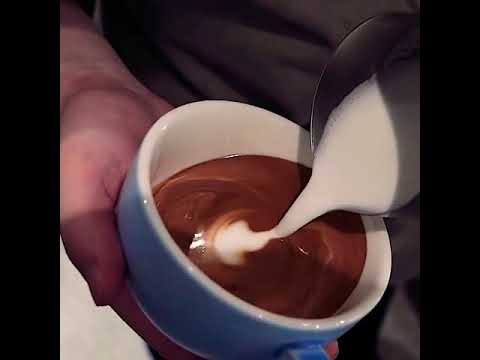 Wing Tulip Latte Art Sync With Alan Walker S Alone Shorts Barista 