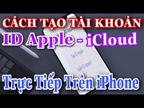 Hướng Dẫn Tạo Tài Khoản ID APPLE Trực Tiếp Trên iPhone Mới Nhất Năm 2021