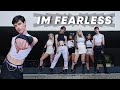 Kpop in public arg le sserafim  fearless  dance cover by azh team