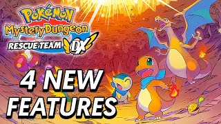 Pokémon Mystery Dungeon Rescue Team DX - 4 NEW FEATURES!