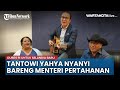 Duta Besar Indonesia untuk Selandia Baru Tantowi Yahya Bernyanyi bersama Menteri Pertahanan Ron Mark