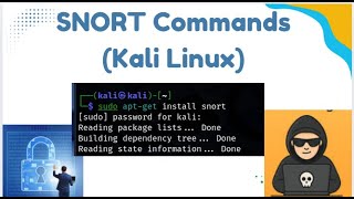Demonstration of SNORT Tool Commands | Kali Linux #ethicalhacking