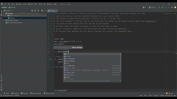 Cart Pole Implementation with PyCharm using Reinforcement Learning Tutorial Part 1.