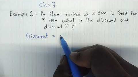 Chapter:7 Example 2 with Solution | Comparing Quantities | New ncert 2023 | Tax & D. | Vikram sir |