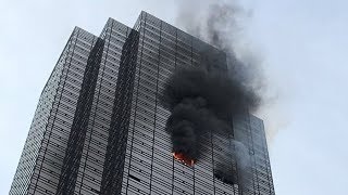 One seriously injured after fire breaks out at Trump Tower in New York
