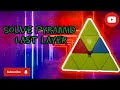 pyramid solve last layer ||easy step solve|| #pyramid #viralvideos #solve