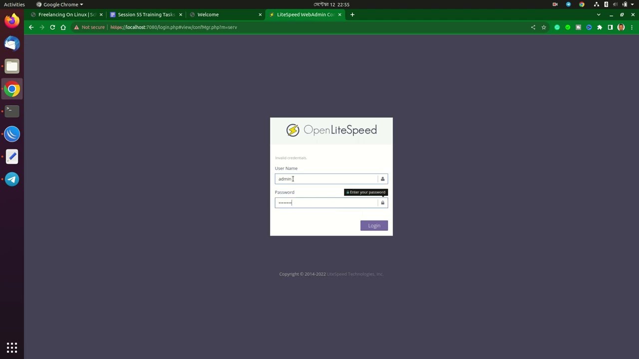OpenLiteSpeed installation quick strick and tips