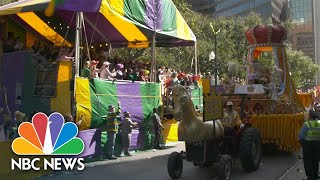 New Orleans celebrates Mardi Gras on Fat Tuesday