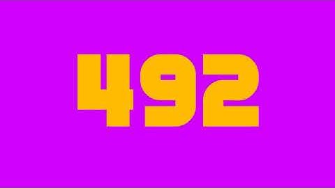 Challenge Countdown from 500 (Again)