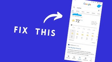 How to Fix Android Weather App is Not Working | GOOGLE WEATHER APP NOT WORKING