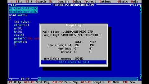 Program Addition, Multiplication, Subtraction & Divide of  of 2 no. in C language