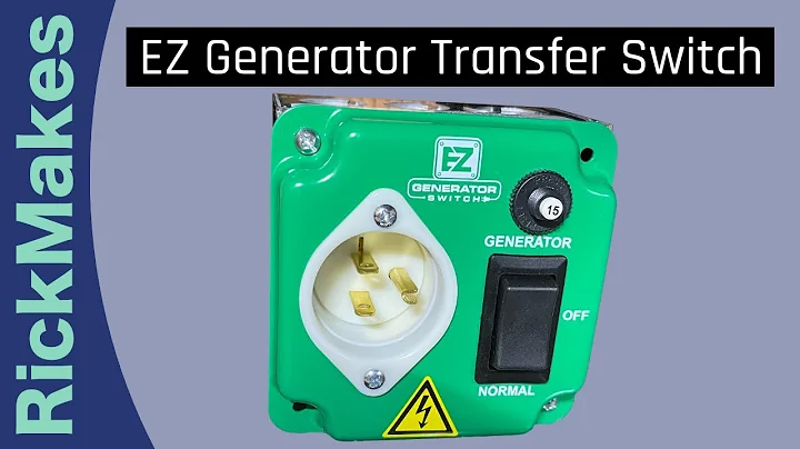 Upgrade Your Power: EZ Generator Transfer Switch