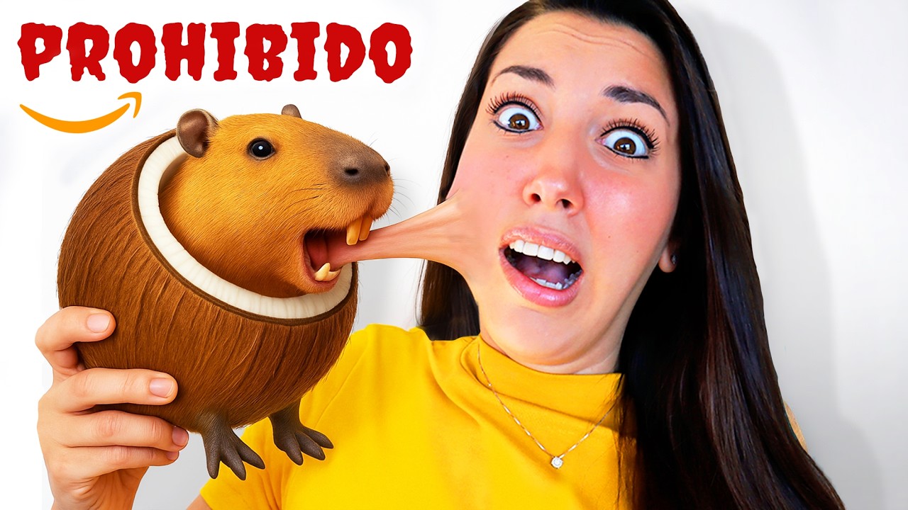 ¡PROBAMOS 100 PRODUCTOS BRAINROT PROHIBIDOS DE AMAZON comprados por el Doctor Timoti! 📦