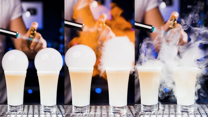 Cocktail foams, airs and bubbles - How to make them — Smartblend