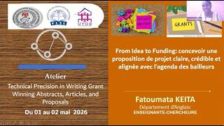Uftan 2026 Day II (Technical Precision in Writing Grant Winning Abstracts, Articles and Proposals)