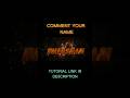 Mahesh babu title card edit for DHARSHAN #trendingshorts #shorts #editing