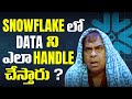 Snowflake Data Management Explained in Telugu! | Snowflake Tutorials Telugu | Brolly Academy