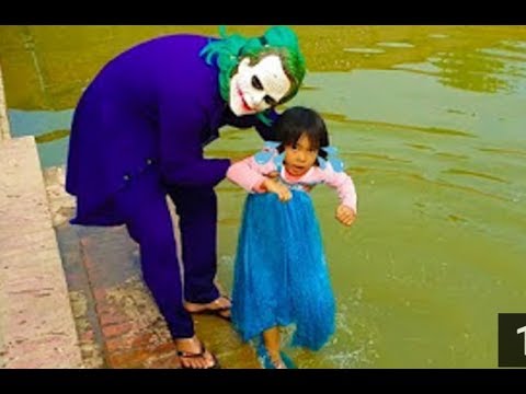 Joker Kidnap Frozen Elsa baby w/ Police Baby vs Spiderman Baby Recuse Elsa Bad Baby Poop Exposed