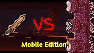 Copper Shortsword vs WoF (Mobile Edition!) -Terraria