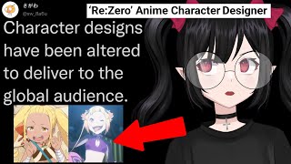 Re: Zero Anime Self-Censors Character Designs For 