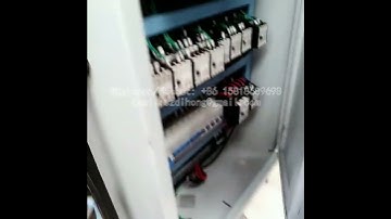 Electro hydraulic servo stainless steel oil electric hybrid bending machine
