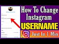 instagram username kaise change kare ? how to fix instagram username not available