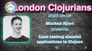 Load testing stateful applications in Clojure (by Markus Hjort)