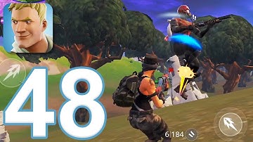 Fortnite Chapter 1 Mobile - Gameplay Walkthrough Part 48 - Solo (iOS, Android)