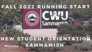 Fall 2022 Sammamish Running Start New Student Orientation
