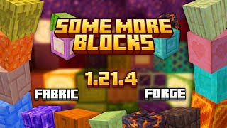 ADD HUNDREDS OF NEW BLOCKS TO YOUR MINECRAFT! | Some More Blocks Mod screenshot 4