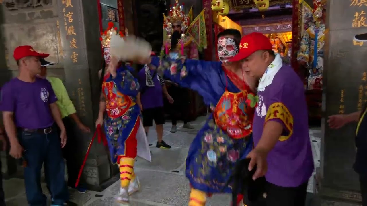 西港慶安宮甲辰香科 西港街瓦厝內吉善堂八家將開館全記錄