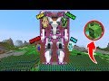 Minecraft - NOOB vs PRO vs HACKER vs GOD : SUPER ROBOT TITAN vs Zombie in Minecraft Animation