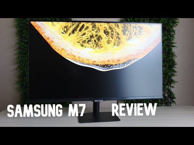 Samsung M7 32 Smart Monitor Review  The Last Monitor You'll Buy!!! 