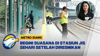 Download lagu Sehari Usai Diresmikan, Begini Aktivitas Penumpang di Stasiun KRL JIS - [Metro Siang]