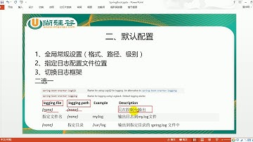 25、尚硅谷 SpringBoot 日志 SpringBoot默认配置