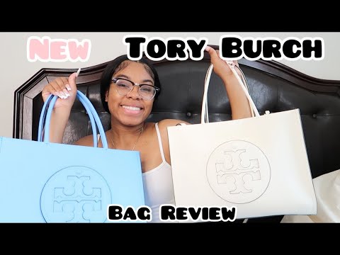 The NEW bio Ella tote from Tory Burch- First impression, what fits & MORE!  