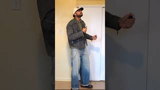 Biker jacket, quarter zip & baggy denim — city boy energy. 🕺 #streetstyle #mensfashion #outfitideas