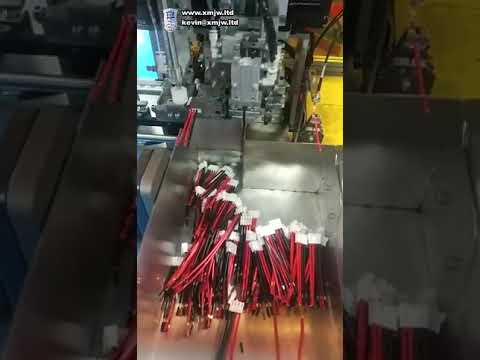 Fully Automatic Single Head Wire Stripping and Insertion Machine