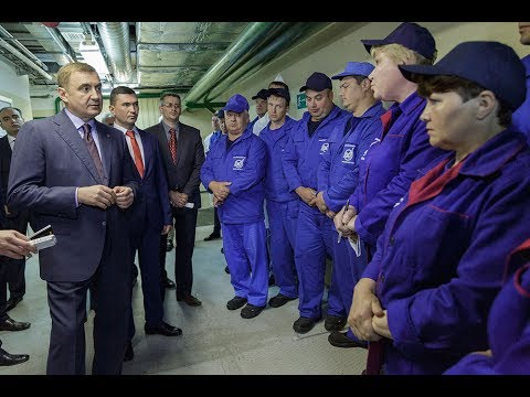 Алексей Дюмин с рабочей поездкой посетил пос Славный