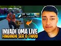 INVADI LIVE DE SALA X1 DOS CRIAS FINGI SER O TWO9! FUI TROLADO - FREE FIRE