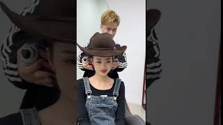 hair cut 🥰 #funny #comedy #fun #bhoot #foryou #hair #haircut #hairstyle #grilens