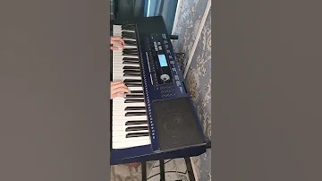 عزف اغنية حنين شيلاك في نني عيني عزف منة الله الكفيفه على البيانو 
