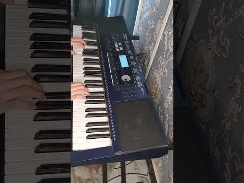 عزف اغنية حنين شيلاك في نني عيني عزف منة الله الكفيفه على البيانو