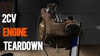 Citroën Mehari/2CV | Tearing Down The Stuck 602 cm Engine