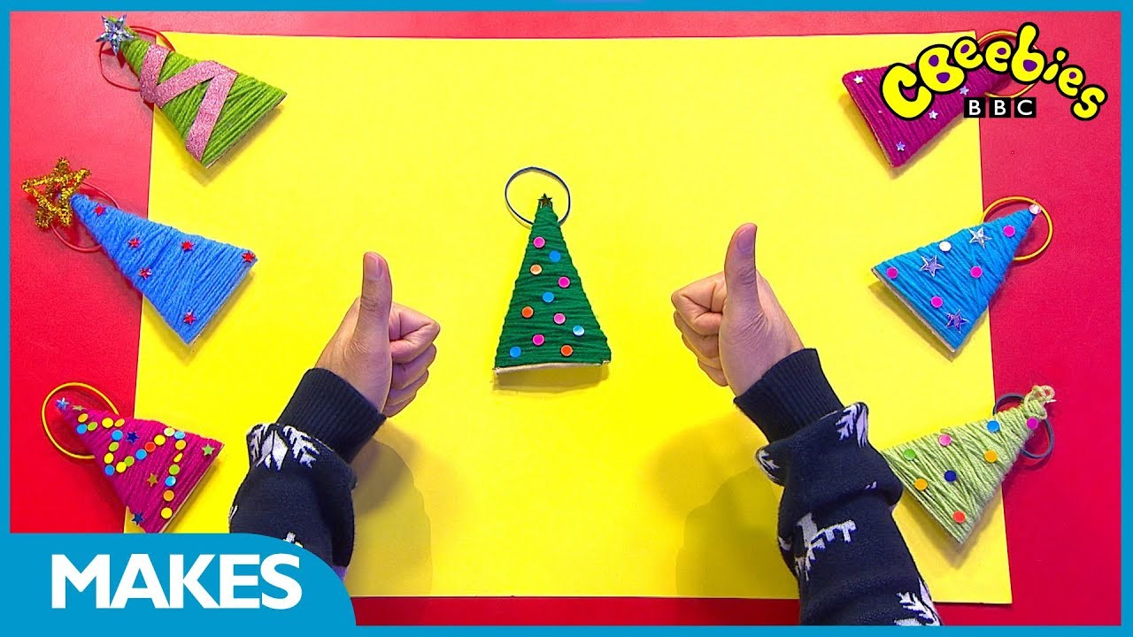 CBeebies Christmas Crafts Homemade Christmas Decorations YouTube