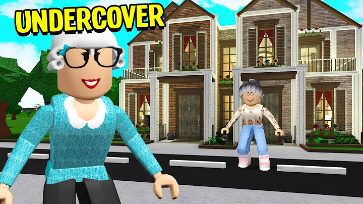 GRANDMA Had A CREEPY Secret.. I Went UNDERCOVER To Expose It! (Roblox Bloxburg)